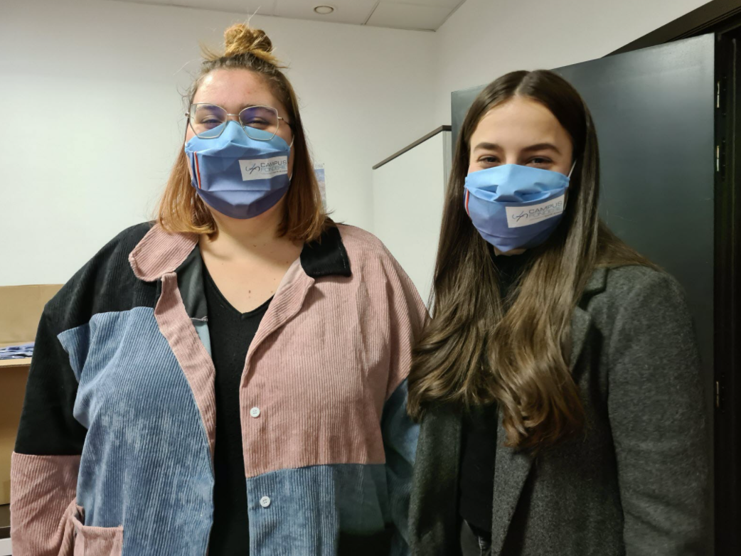 Mille masques lavables pour des étudiants boursiers à Mulhouse