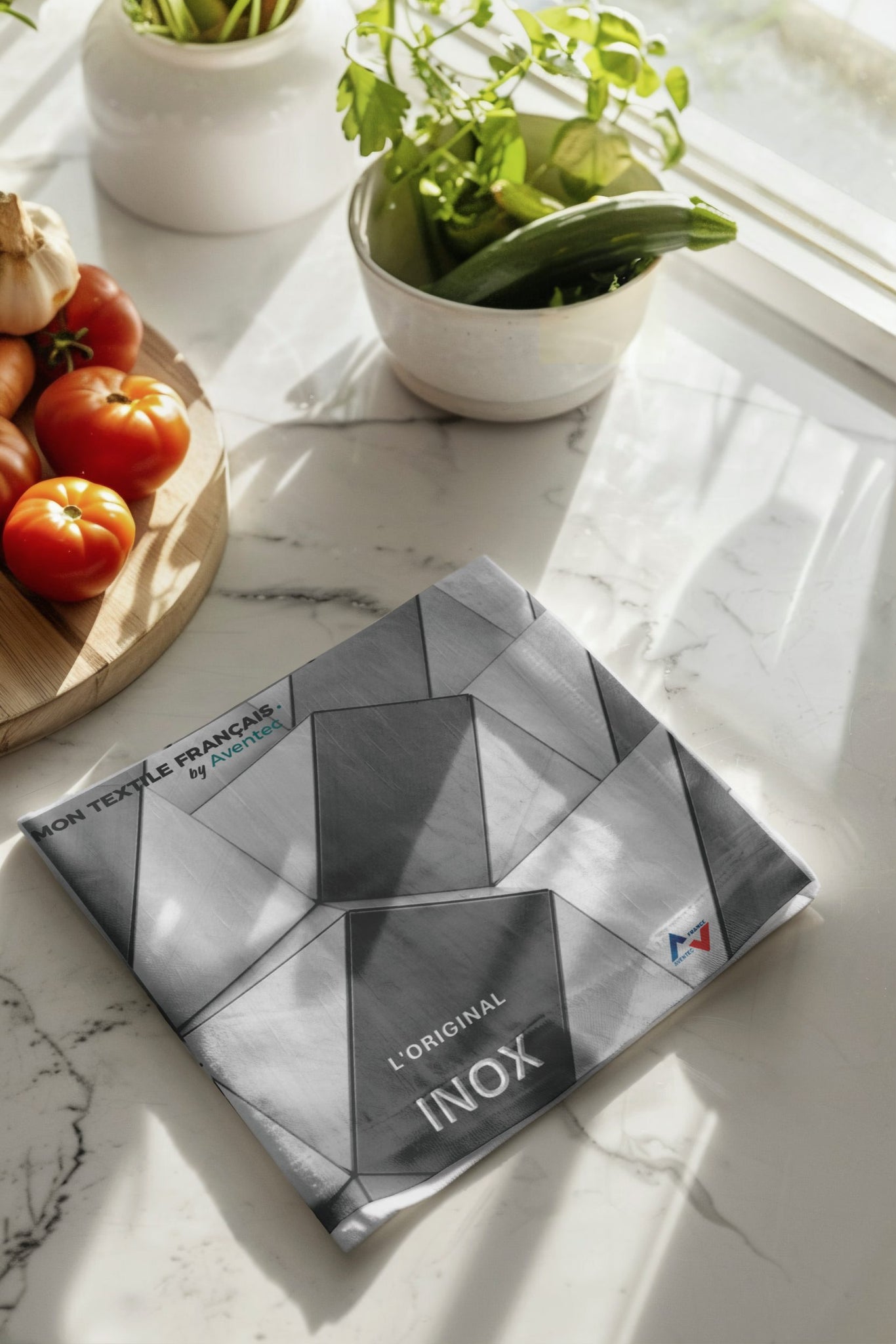 Lot de 2: Lavettes microfibre spéciales – Inox | MTF 04-276 - MontextileFrancais